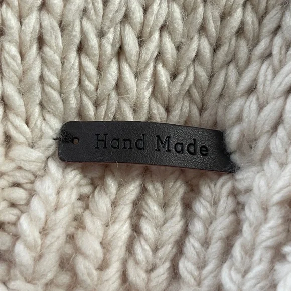 WISHLIST KNITTED CARDIGAN IN IVORY, cozy grandma core chic aesthetic Size M/L - Picture 5 of 8